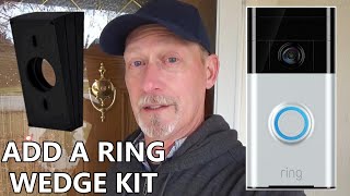 How To Install A Ring Video Doorbell Wedge Kit On New Or Existing Ring Doorbell