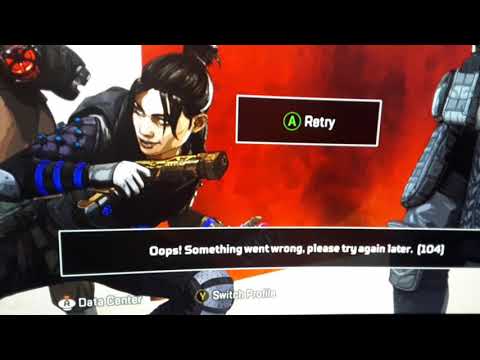 Help plz error code 104 Apex Legends
