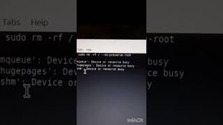 I ran the most FORBIDDEN Linux command on a potato PC... 💀