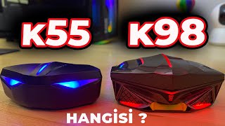 Gelecekten gelmiş gibiler | Mobil oyuncu kulaklığı +game sports k98 vs k55 kıyaslaması