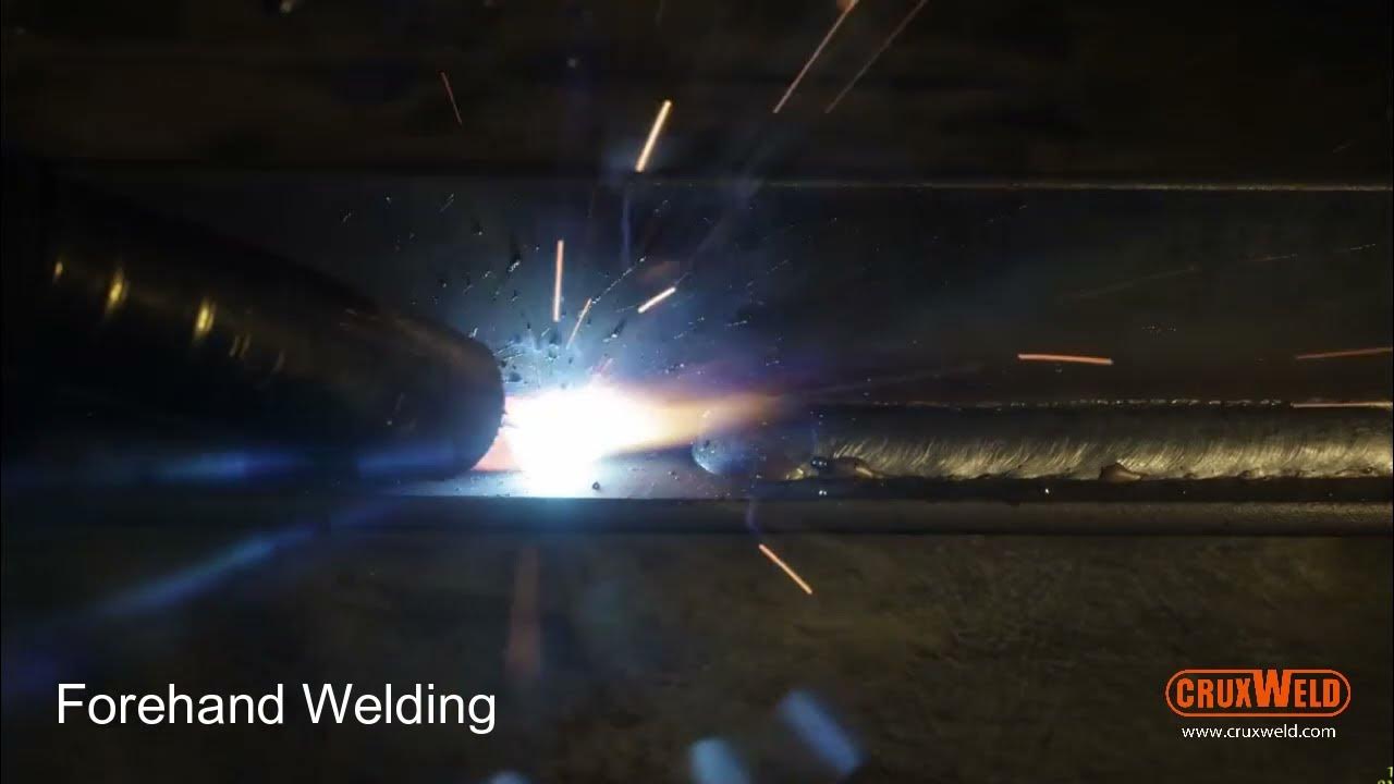 MIG Welding Forehand and Backhand Welding Techniques YouTube