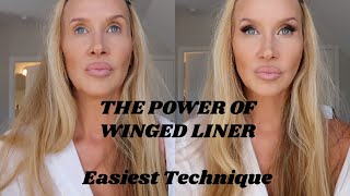 The Power Of Winged Liner~The EASIEST Technique