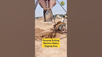 Simple Gravity Powered Drilling Machine: Good tools and machinery can increase work efficiency