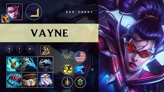 Vayne ADC vs Twitch - NA Challenger Patch 26.08