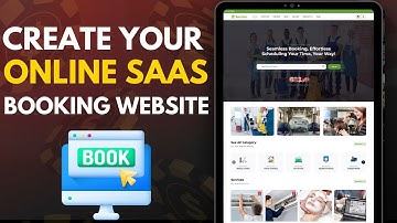 Setup Saas Multi Business Appointment Scheduling & Service Booking Website Builder