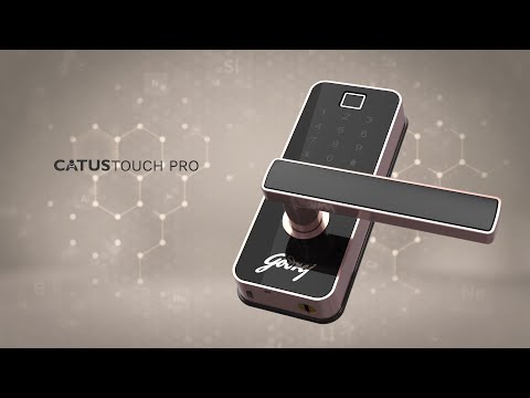 Godrej Locks presents Catus Touch Pro, the 3-in-1 digital lock.