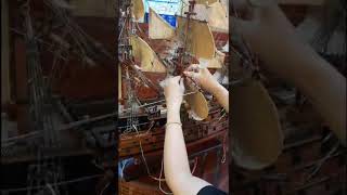 How to assemble Jylland - small model ship