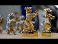 Медведи отлиты для 76-го Берлинского кинофестиваля по традиционным бронзовым техникам