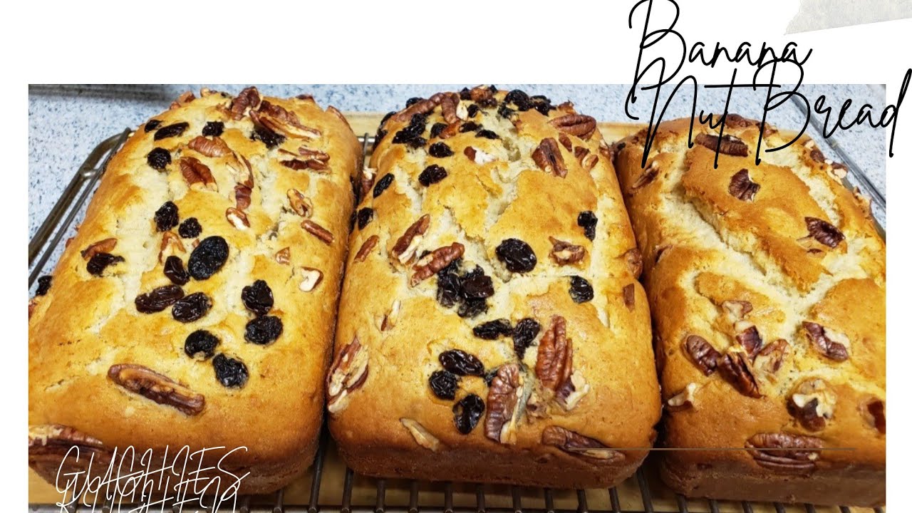 HOW TO MAKE BANANA RAISIN NUT BREAD GUCHIES RECIPE YouTube