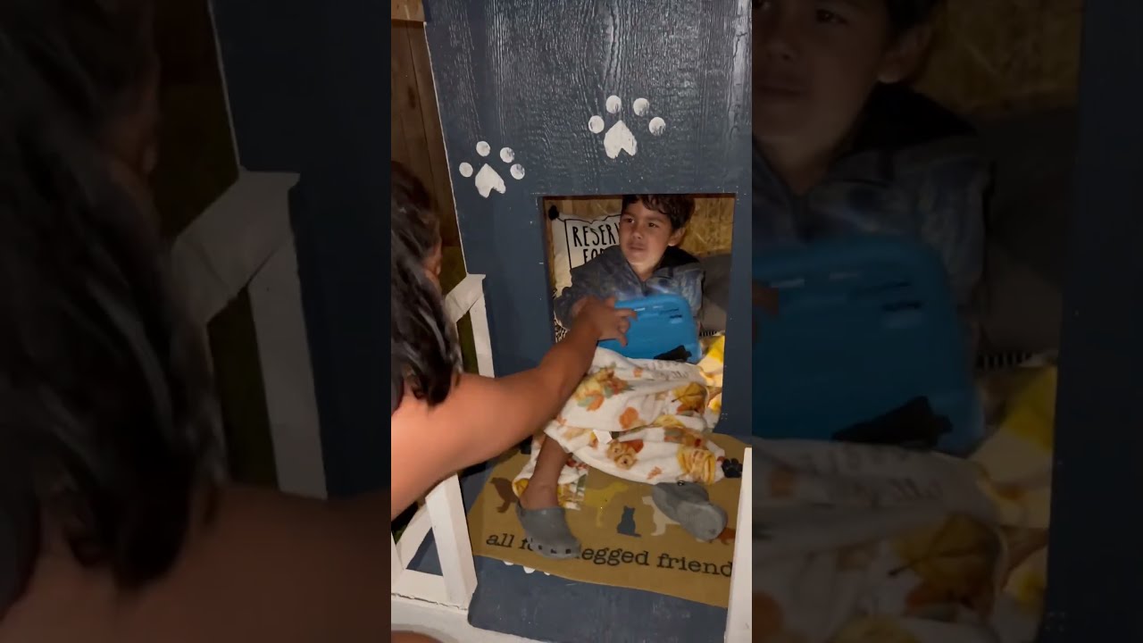 Mom And Dad Catch Son On FaceTime In A Secret Hiding Spot Shorts