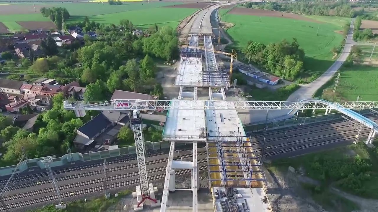 Dostavba D1 Říkovice - Přerov, celý úsek (Duben 2025)