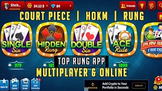 How To Play Rung | Court Piece | Hokm in Urdu Hindi, Top Rung Game App, Easy Explained screenshot 4