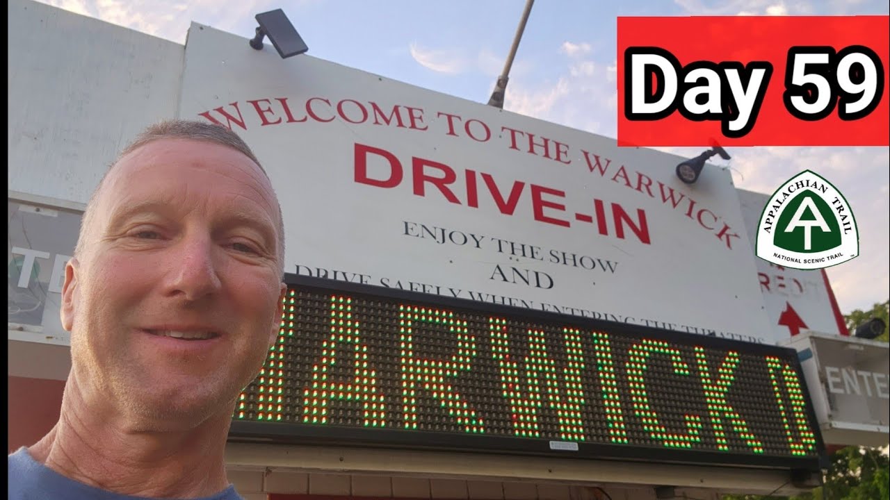 Day 59: 19 Miles, To the Warwick Drive-In Theater (MM 1366), AT Thru-hike 2022