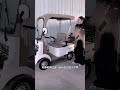 #Two-seater A2 model# Electric four-wheeled minibus