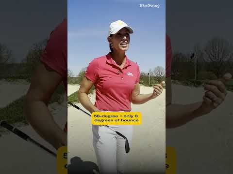 Everyone reaches for the 58° in a bunker… Erika doesn't.