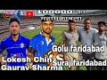 Lokesh china or gaurav sharma vs suraj or golu  double wicket match ispl24 cricketwithmichael
