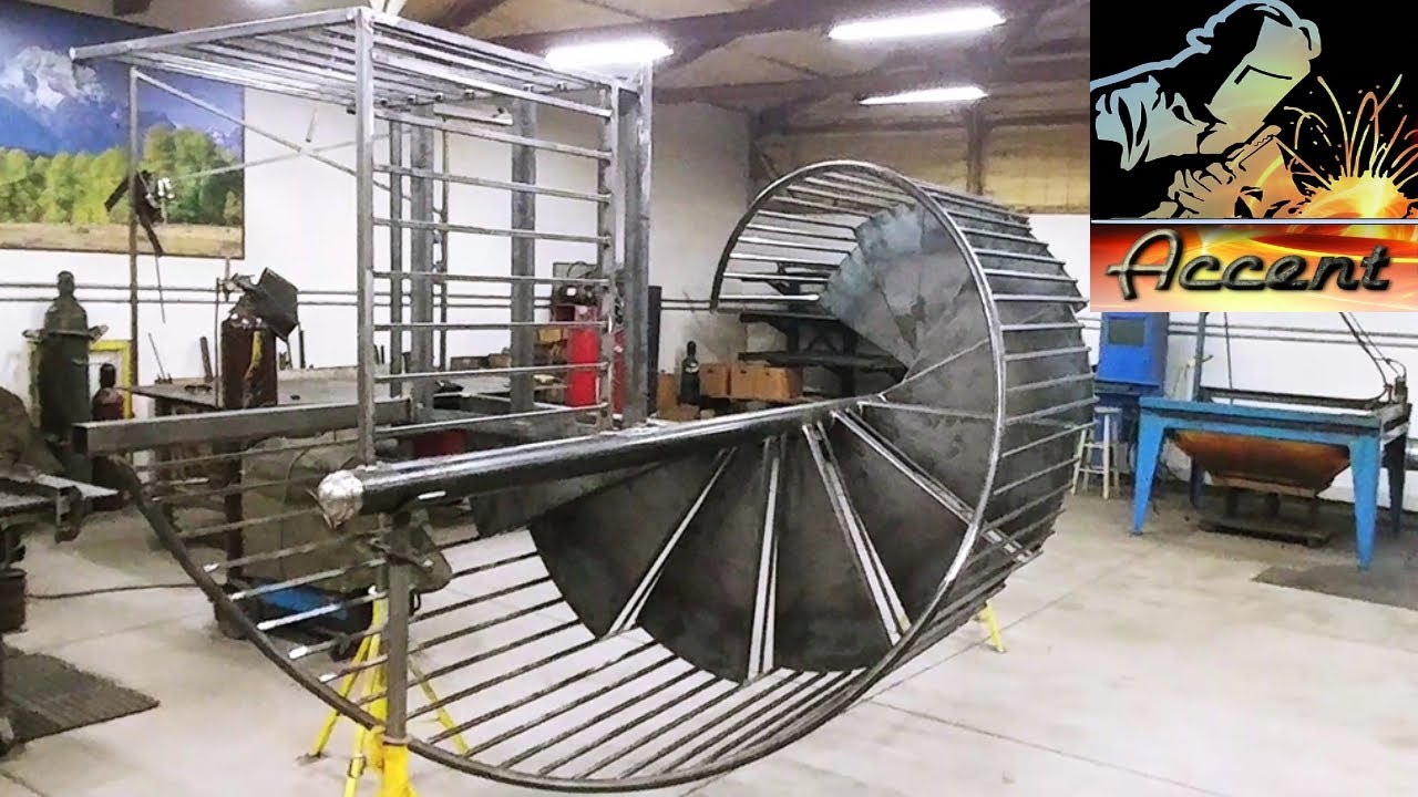 Part #1 of 3. How to make a Spiral Staircase. Step by step. - YouTube