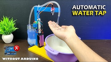 Automatic Water Tap without Arduino Uno|| water tap || touchless water tap #diy  #arduinoprojects