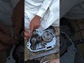 Honda CD70 engine fitting Ustad Behram ustad Nabeel #automobile #honda125 #experiment #honda