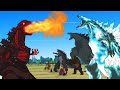 Rescue Shin Godzilla Turn Up The Heat - Red Hot Chilli Pepper FUNNY | Godzilla &amp; KONG Cartoon Movies