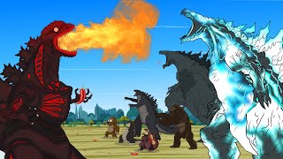 Rescue Shin Godzilla Turn Up The Heat - Red Hot Chilli Pepper FUNNY | Godzilla & KONG Cartoon Movies