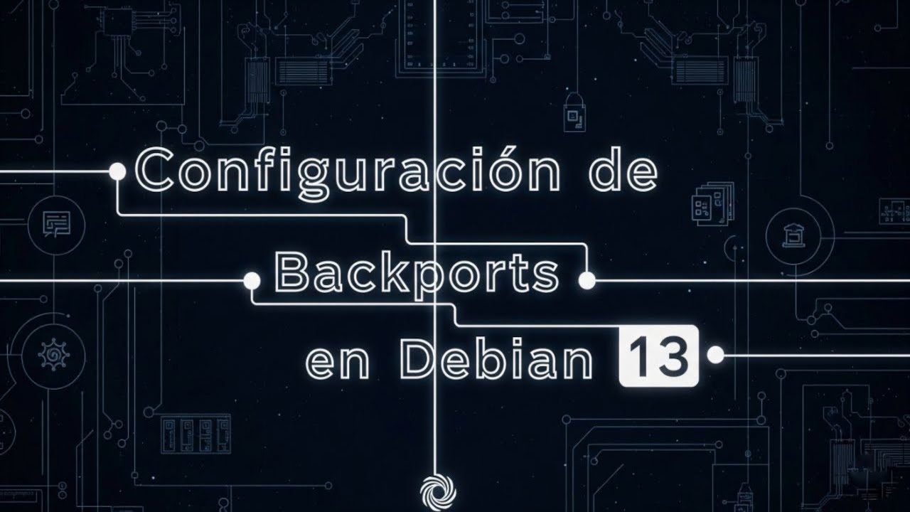 Configuración de Backports en Debian 13 Trixie - YouTube