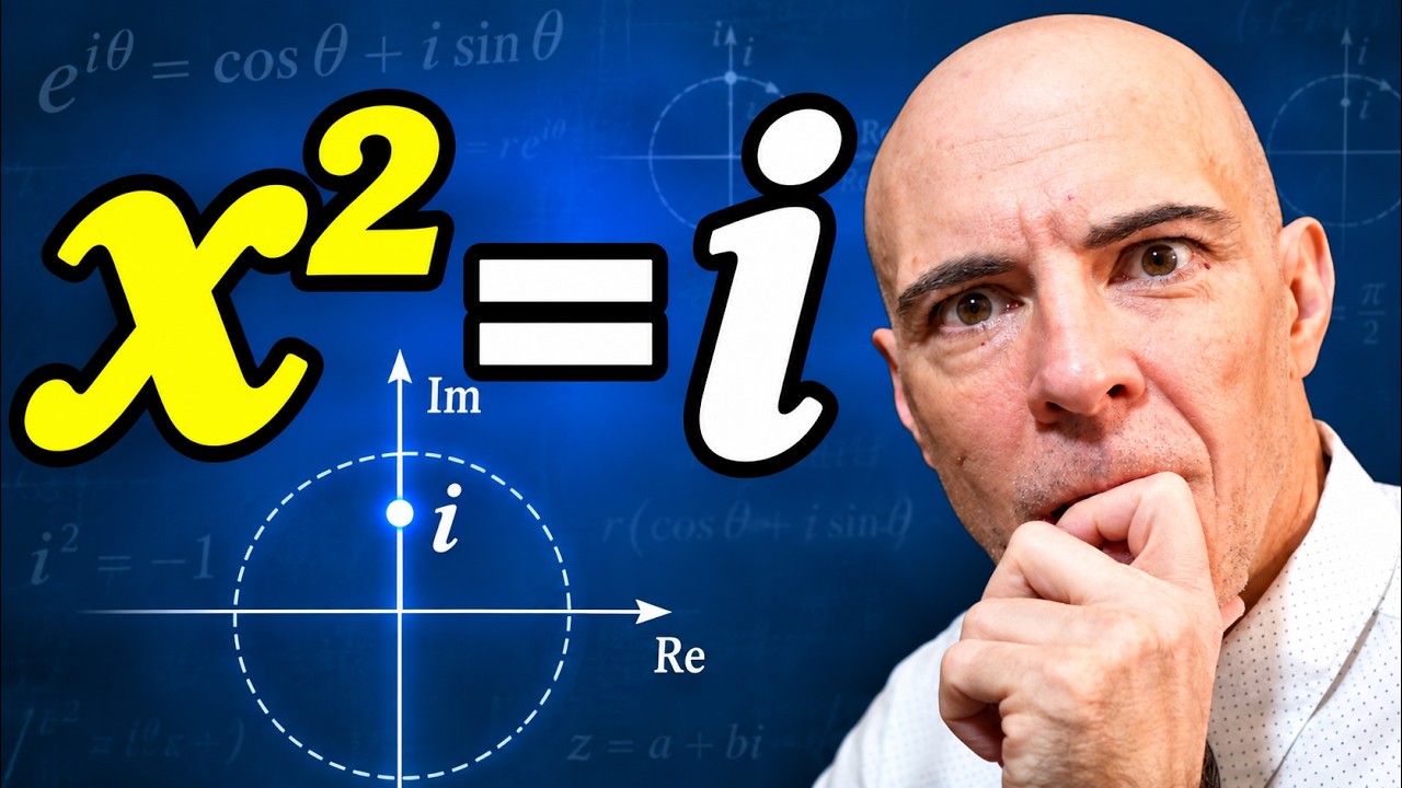 Cálculo de x^2=i