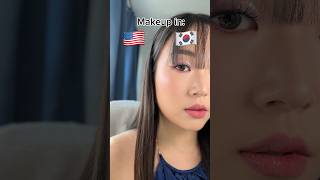 Korean vs American Makeup 🇰🇷🇺🇸 Resimi