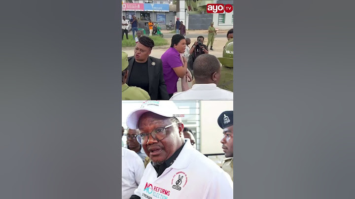 MGOMBEA URAIS ACT WAZALENDO AZUILIWA KUINGIA MAHAKAMANI, MABISHANO YAKIELENDELEA