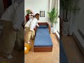 両親来宅必須！1 秒変形ソファベッド✨省スペースで快眠生活