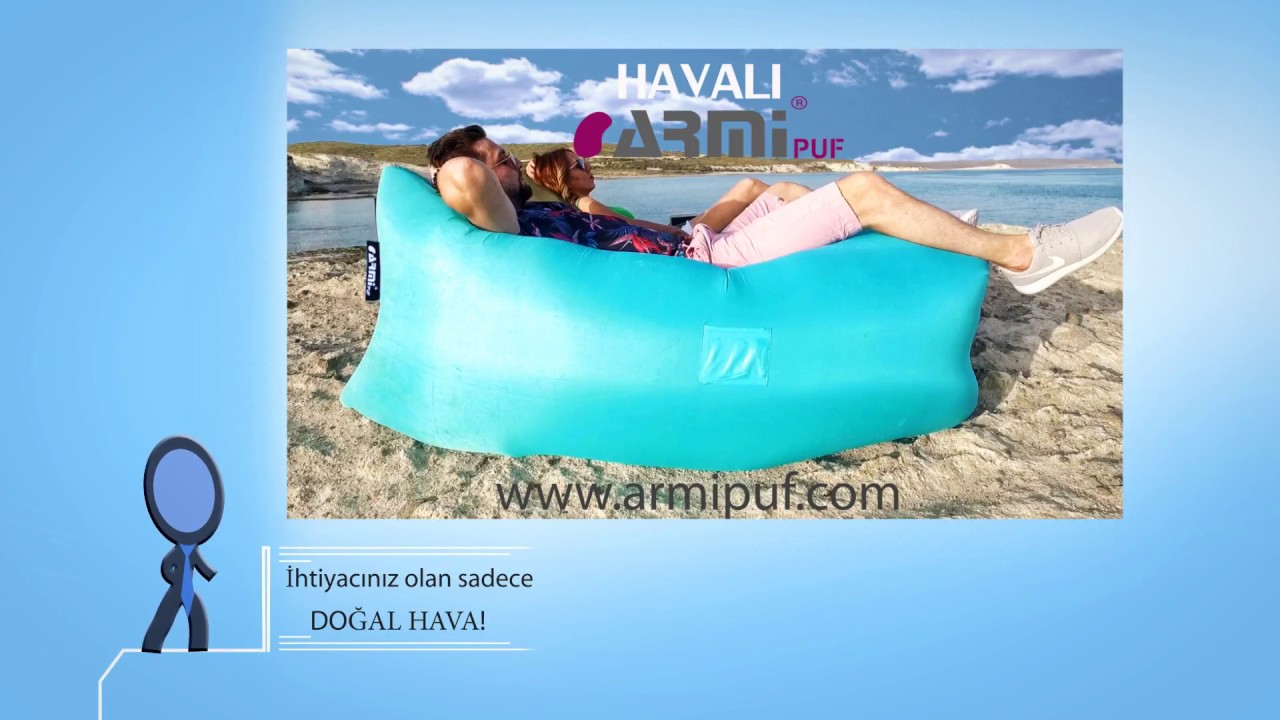 Havali Armi Puf Pompasiz Dogal Hava Ile Sisen Puf