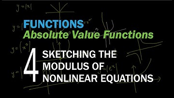 Absolute Value Functions 4 | Sketching Nonlinear Equations