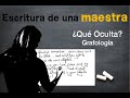 La escritura de una Maestra 👩‍🏫- GRAFOLOGÍA