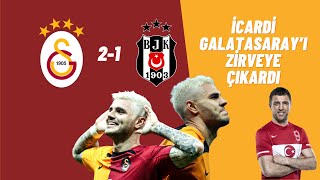 Icardi Galatasaray'ı zirveye çIKARDI