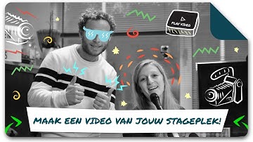 Film je stageplek en win vette prijzen!