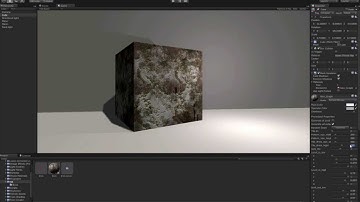Test my procedural old wall material in unity3d