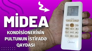Midea Kondisionerinin Isti Və Soyuq Rejiminə Keçirilməsi