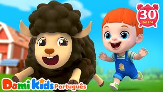 🐏✨ Barry Tiger e a Ovelhinha Negra! | Canções Infantis | Domi Kids | LEFUN Kids TV