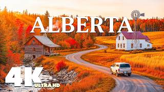 Alberta 4K ULTRA HD | Soft Piano Music – Autumn Rockies, Golden Forests & Turquoise Lakes screenshot 4