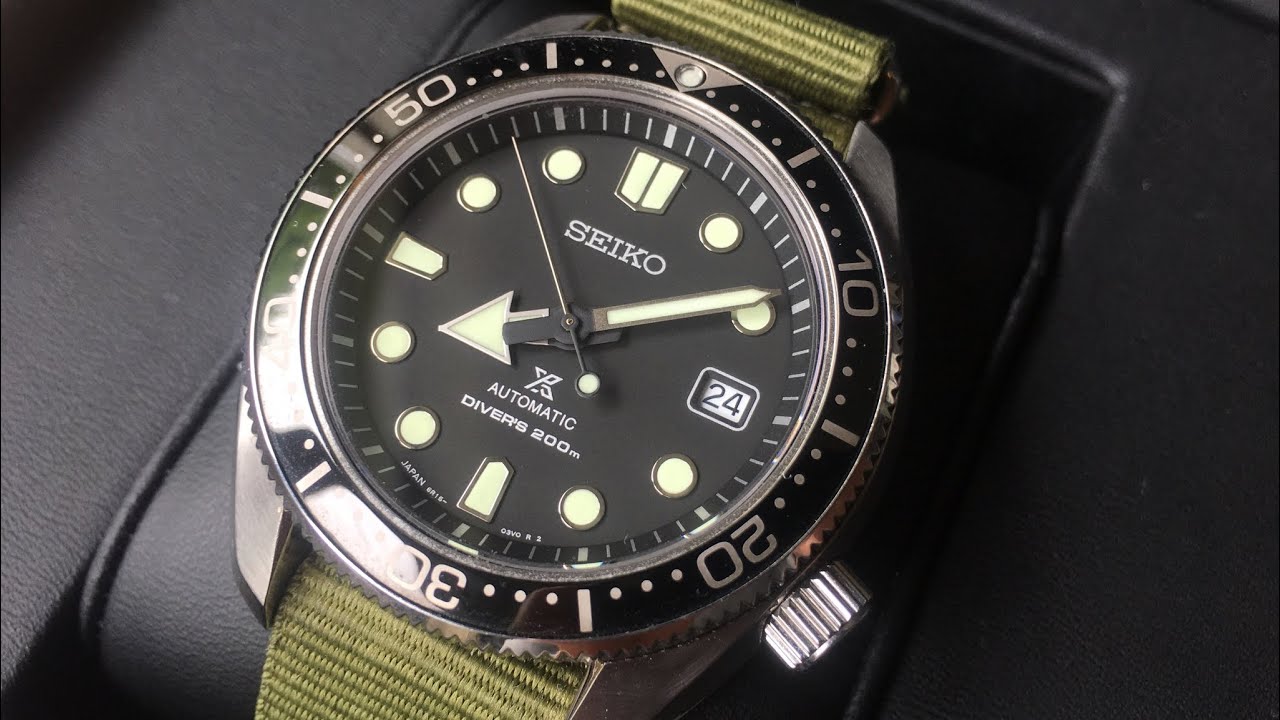 My Most Favorite Japanese Automatic Dive Watch: The SEIKO Baby MarineMaster  Prospex SPB077J1 SBDC061 - YouTube