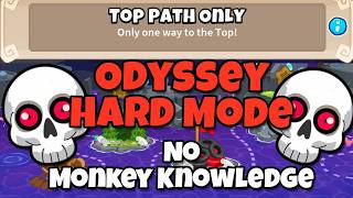 BTD6 Odyssey Guide || No Monkey Knowledge || Top Path Only