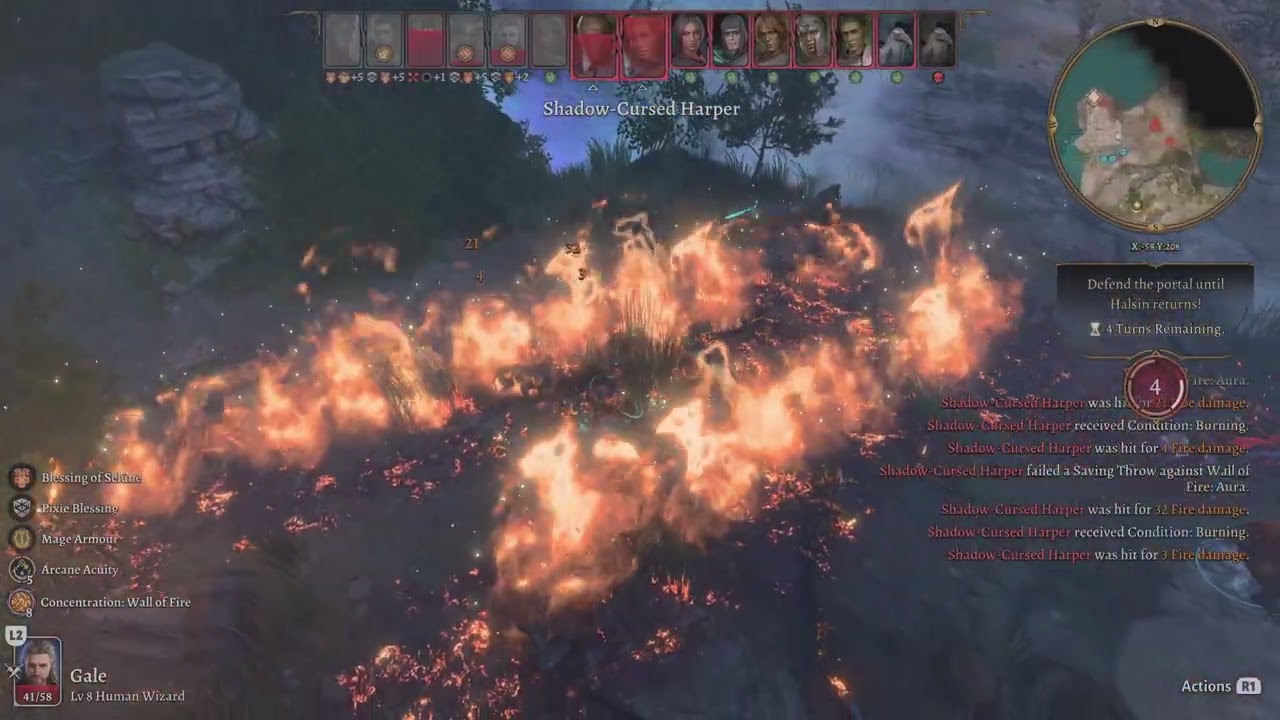 Baldur's Gate 3 Thaniel Defense Perfect