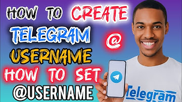 How to Create Your Telegram Username | How to Set Username on Telegram | Set Telegram Username 