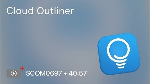 SCOM0697 - Cloud Outliner - Preview