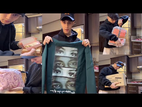 لايف سافاش يفتح هدايا الفانز وحتى هدايا منال Savaş Manal Ali Explore Shorts منال علي