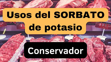 ¿Qué productos tienen sorbato de potasio?