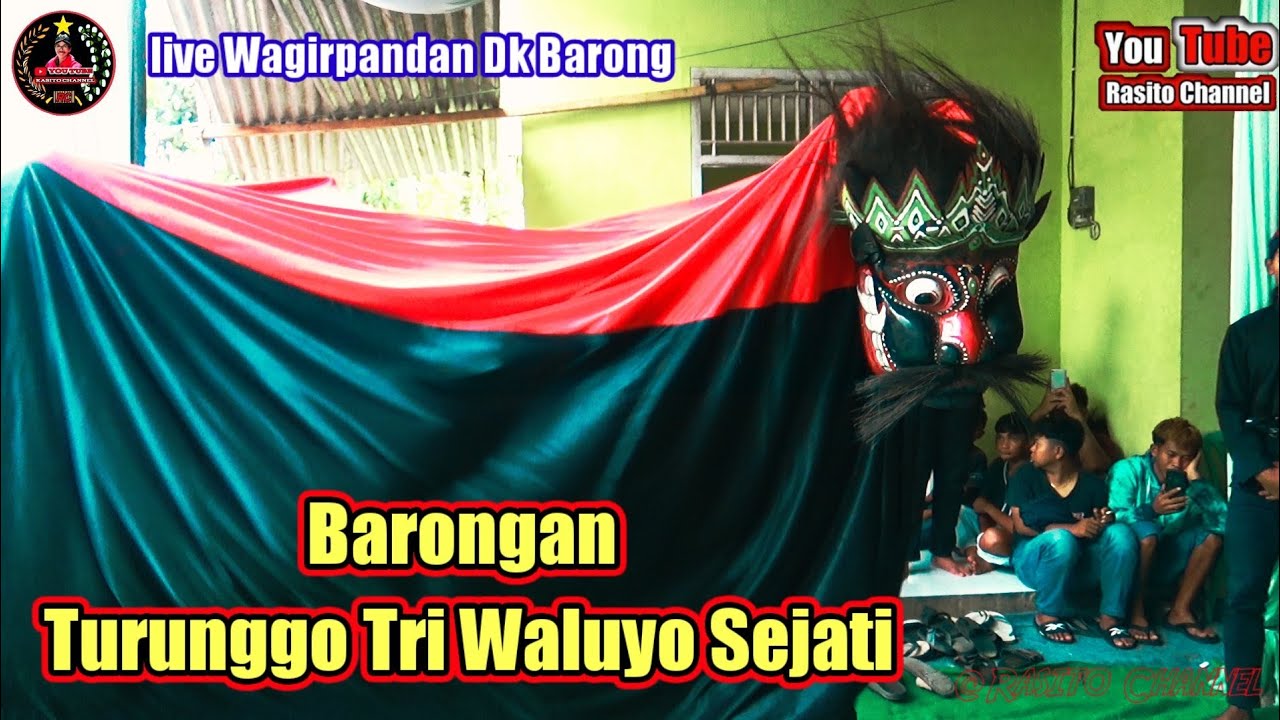 Barongan TURUNGGO TRI WALUYO SEJATI || live Wagirpandan Dk Borang @rasitochannel1855