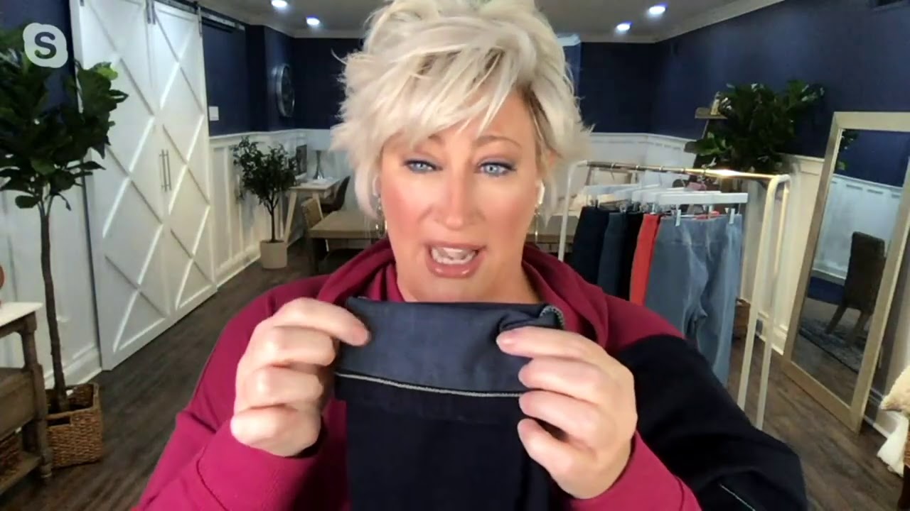 Belle by Kim Gravel Flexibelle Pull-On Knit Jeggings on QVC