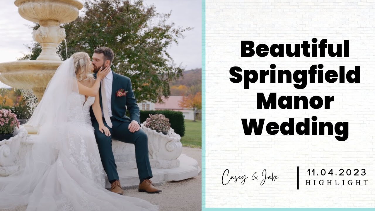 Casey & Jake at Springfield Manor in Thurmont, MD | Wedding Highlight ...