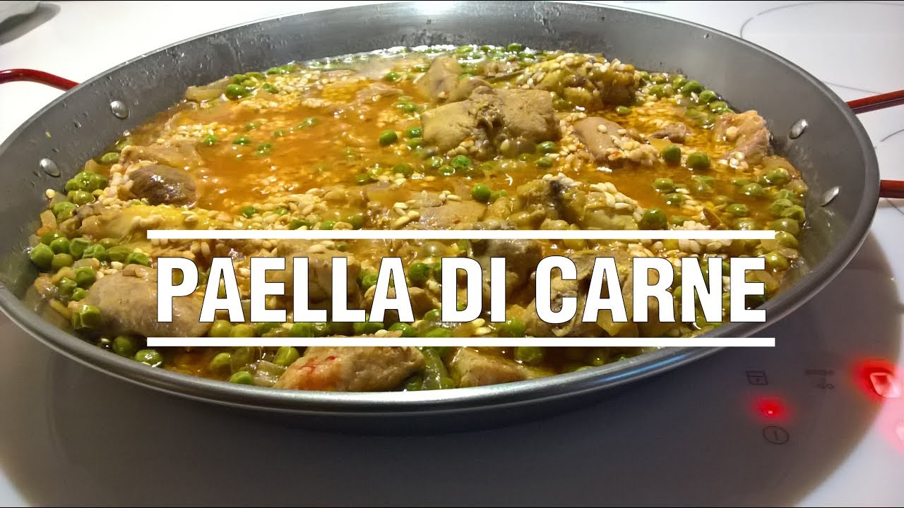 😋 Paella di carne ricetta classica. YouTube